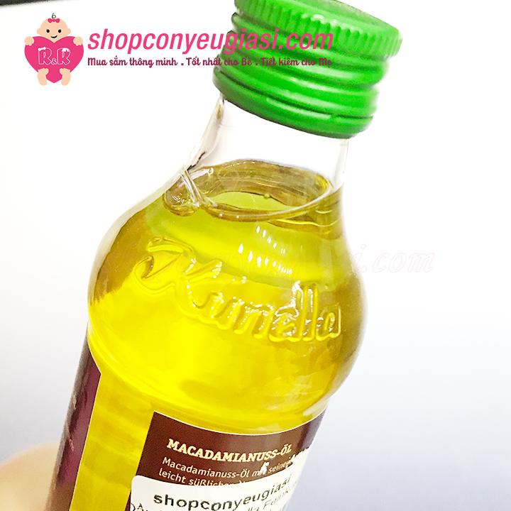 [HCM]Dầu Macca Kunella Feinkost Cho Bé 100ml Đức