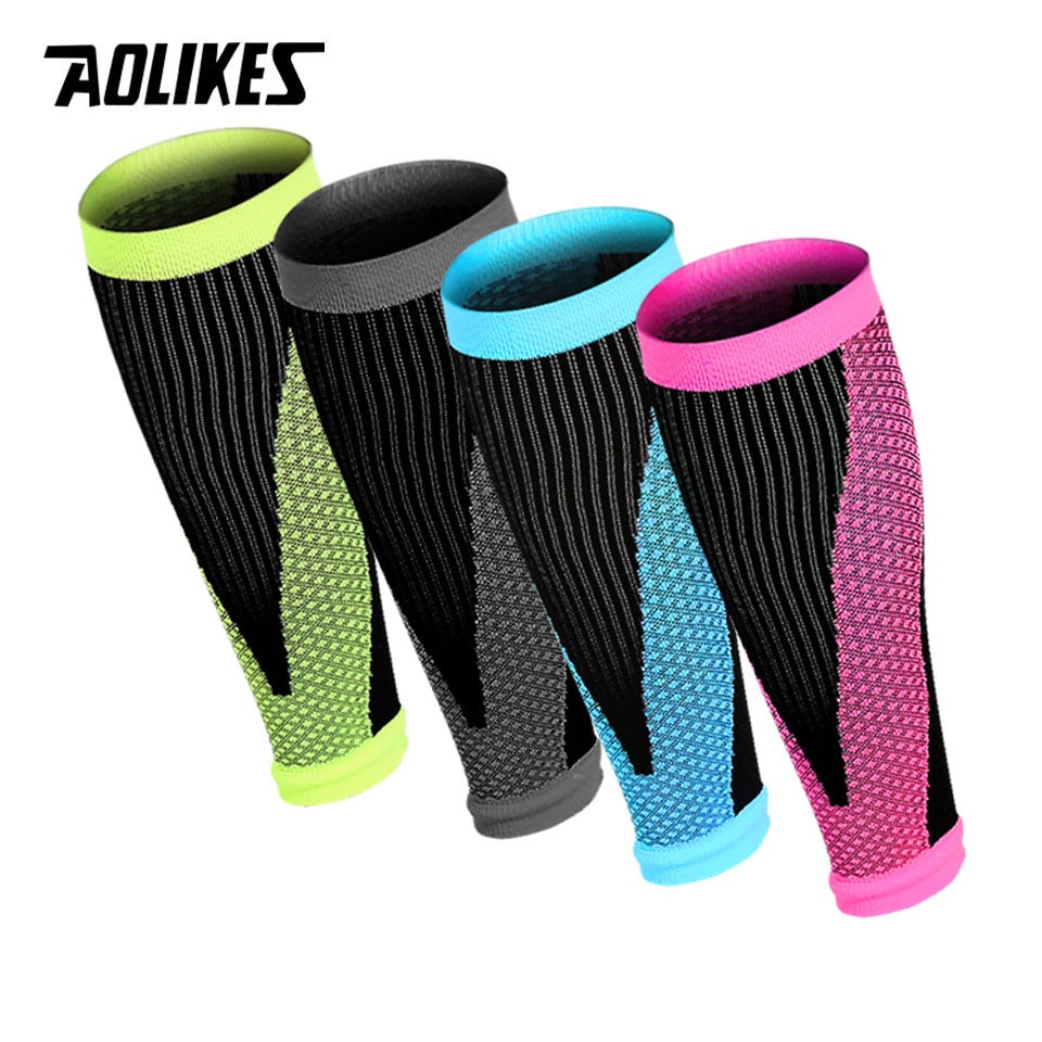 Bó bắp chân chạy bộ AOLIKES A-7965 chống căng cơ Compression Socks