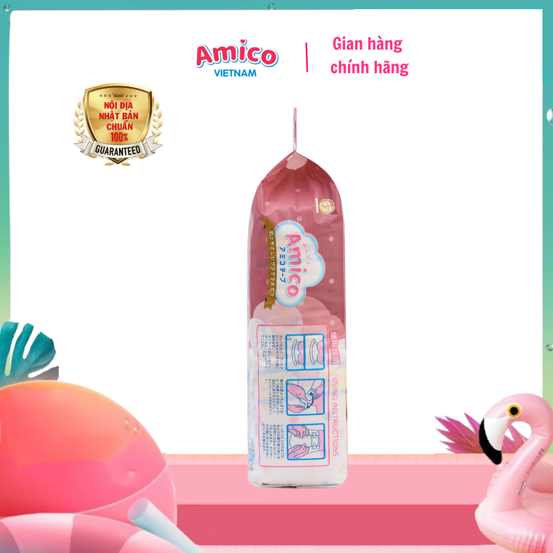 Tã dán Amico S82+6 miếng (dành cho bé 4- 8kg)