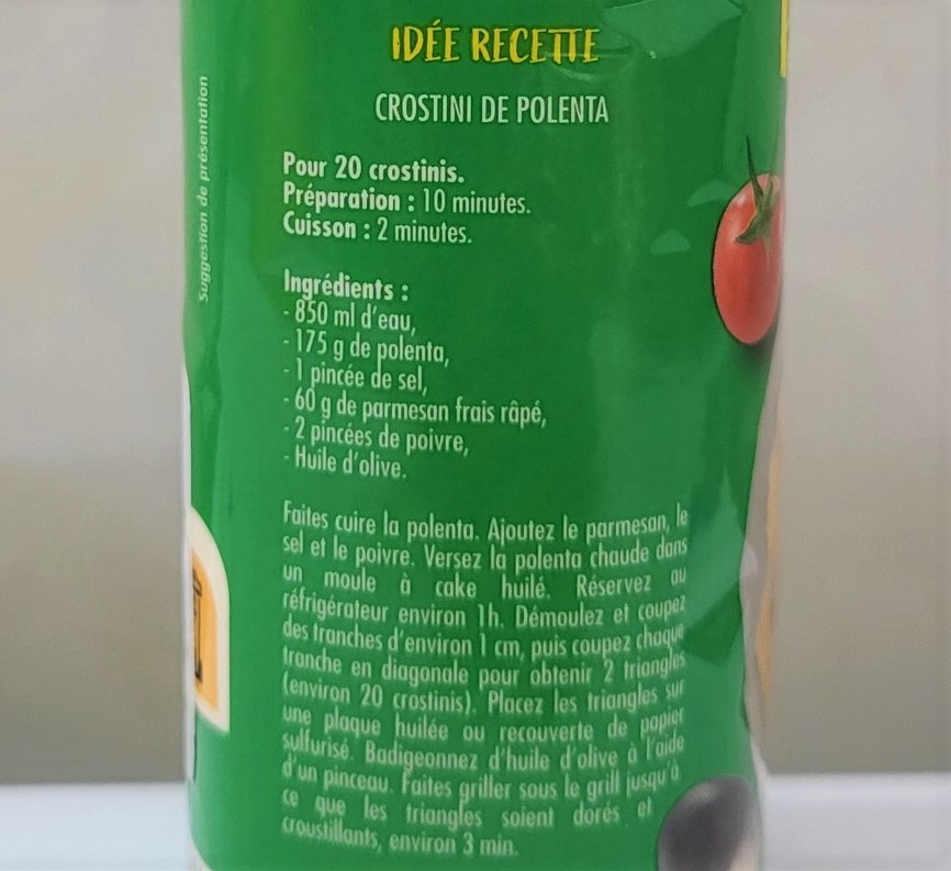 [Gói 500g] BỘT NGÔ THÔ [Italia] CSN Polenta