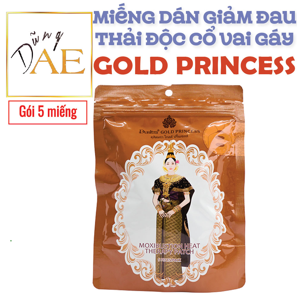 Moxibustion Heat Therapy Patch Gold Princess