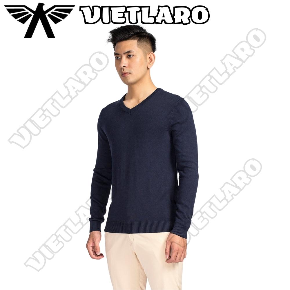 Áo Len Cổ Tim Kwin KSO002W8 Tay Áo và Gấu Bo Viền
