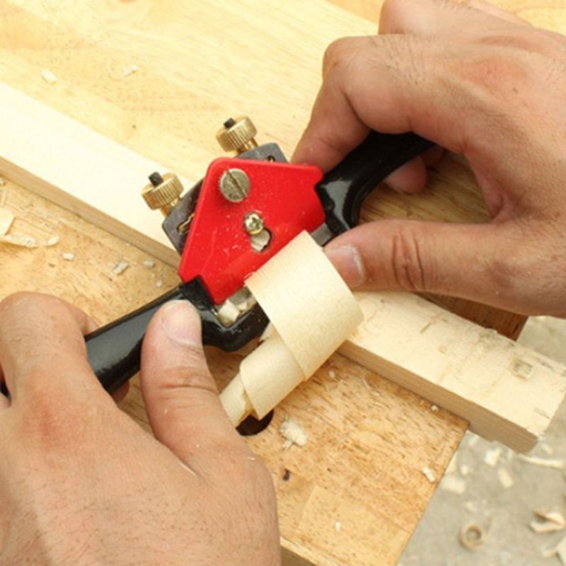 Bảng giá Hàng Hot Bào gỗ cầm tay dành cho thợ mộc chuyên và không chuyên với 2 tay cầm dễ thao tác lưỡi dao thép sắc bén