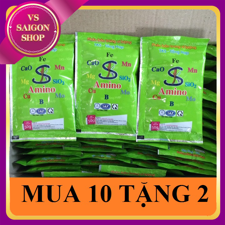 [ MUA 10 TẶNG 2 ] GÓI 50G: Phân Bón Lá Trung Vi Lượng