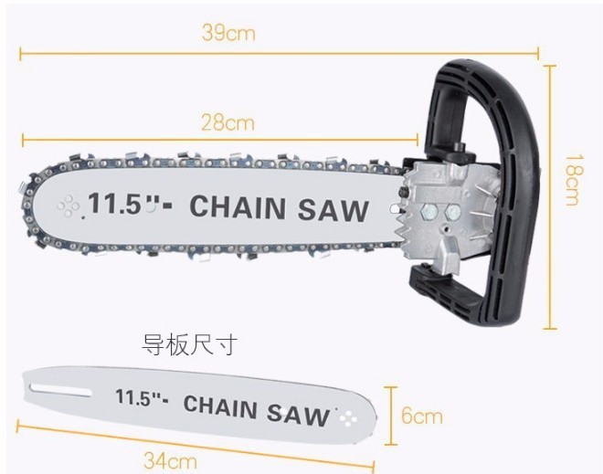Lưỡi Cưa xích gắn máy mài