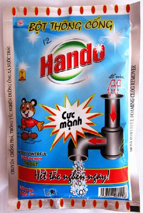 Bột thông cống,chống phá tắc nghẽn 100g nội địa
