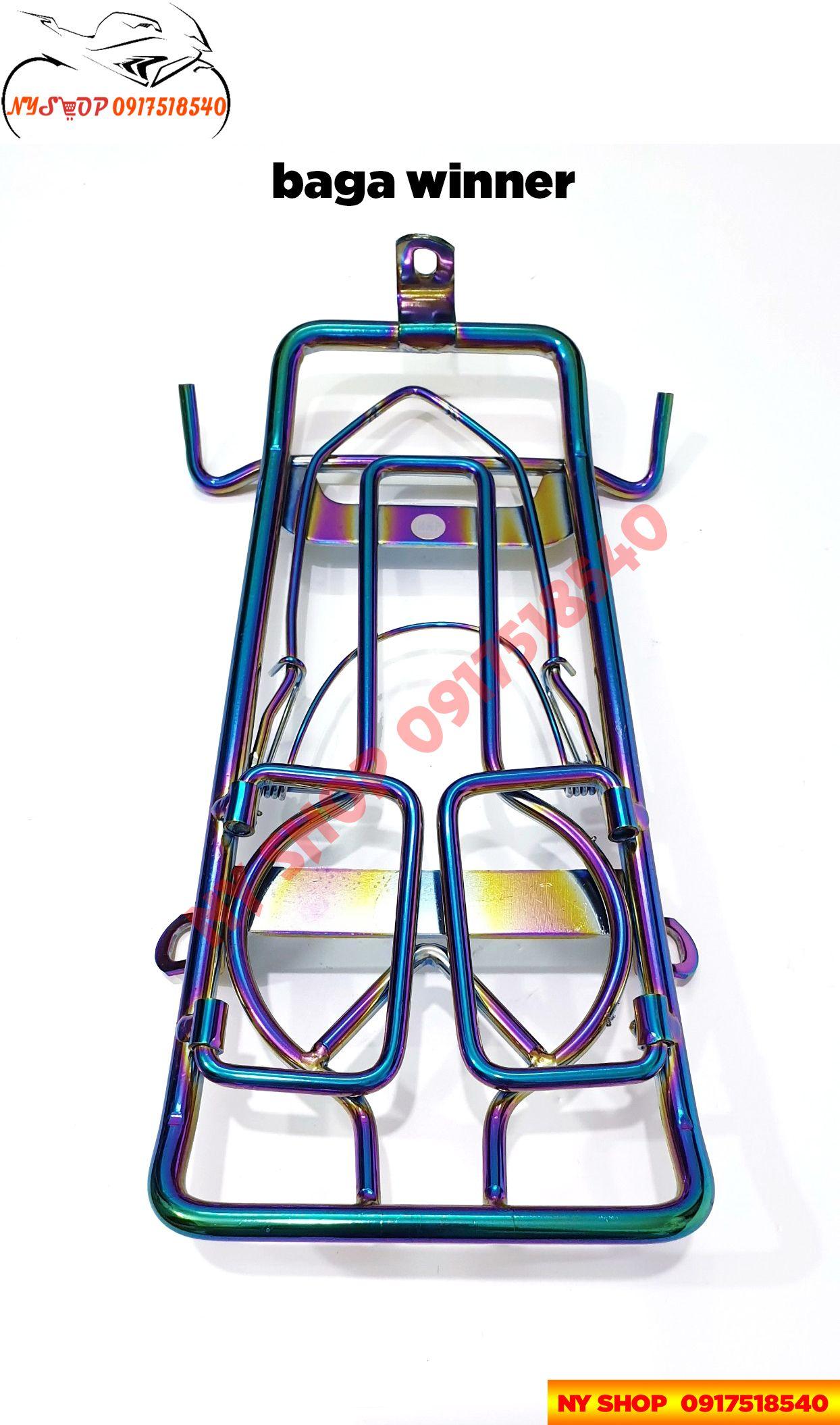 BAGA WINNER INOX MÀU TITAN LOẠI 10 LY CHẮC CHẮN