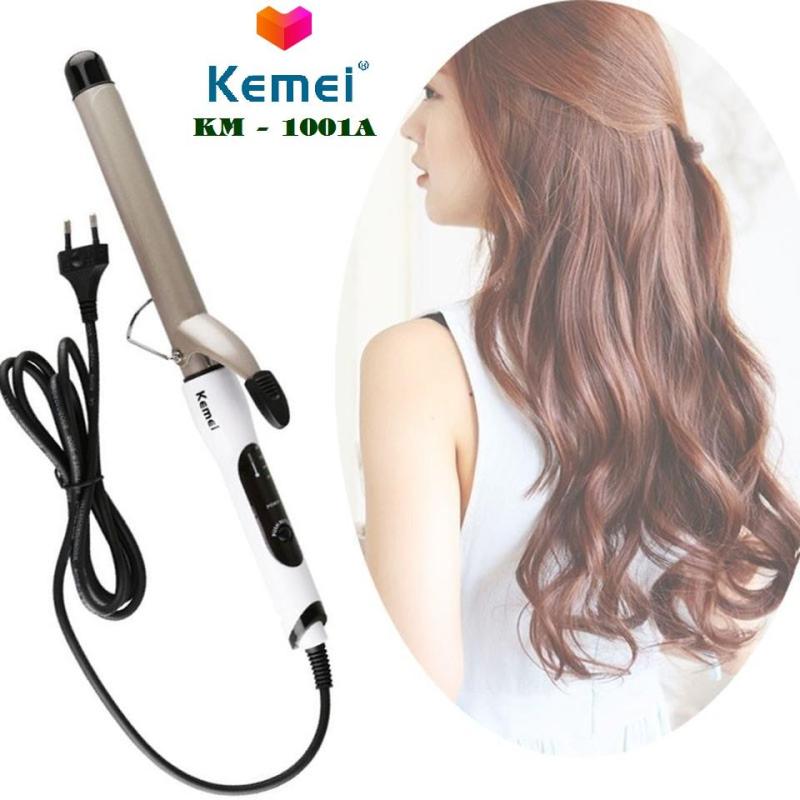 Máy uốn xoăn tóc tự động Kemei KM-1001A chuyên nghiệp tại nhà (Có video hướng dẫn) giá rẻ