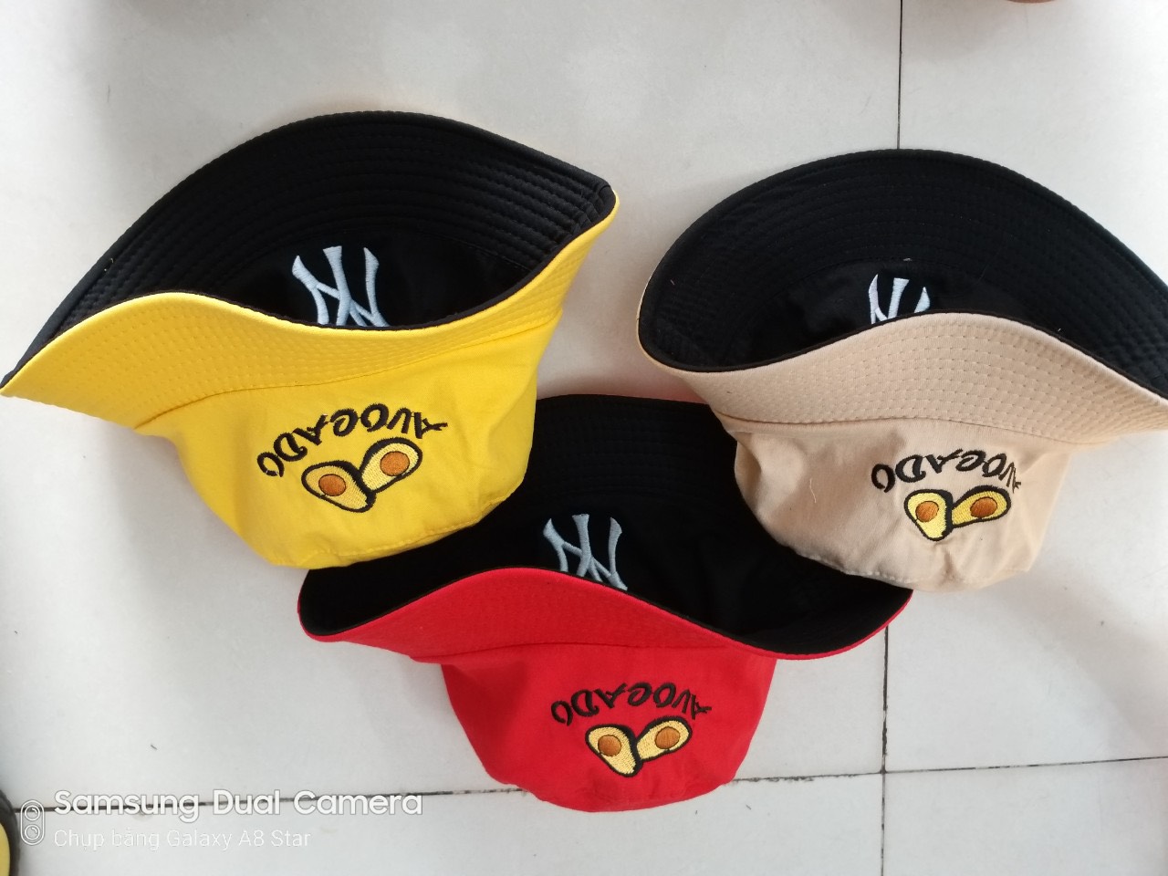 Mũ Bucket Quả Bơ 2 Mặt - Dễ Thương