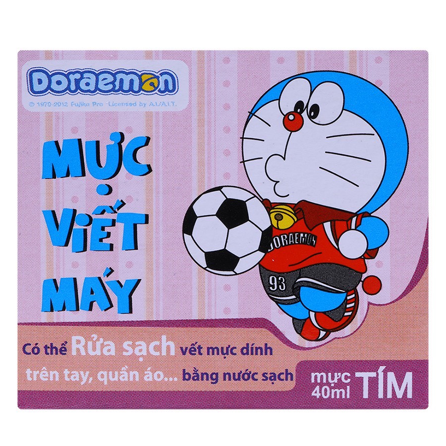 Mực Viết Máy Mực Điểm 10 Doraemon 40ml