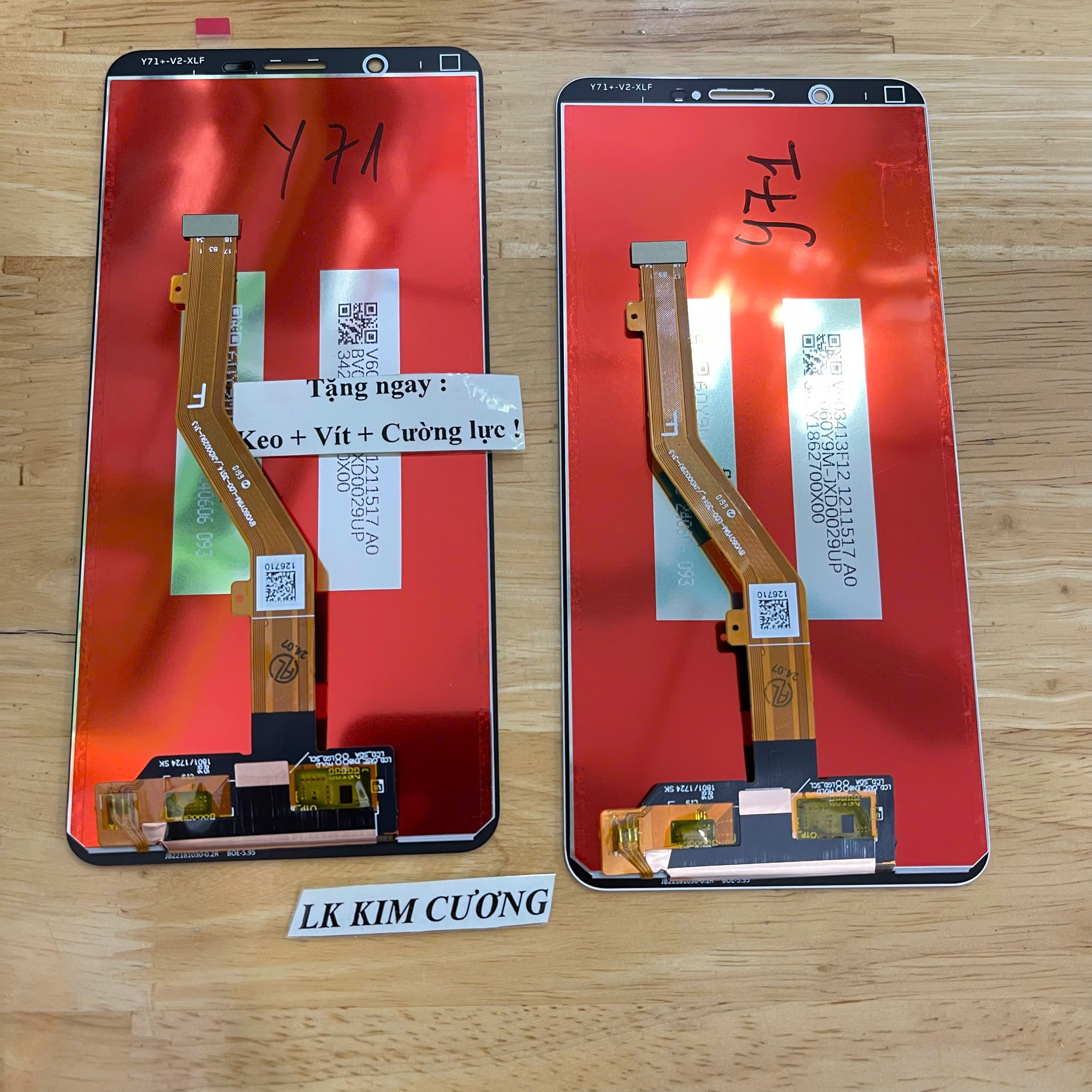 Màn hình tương thích vivo y71