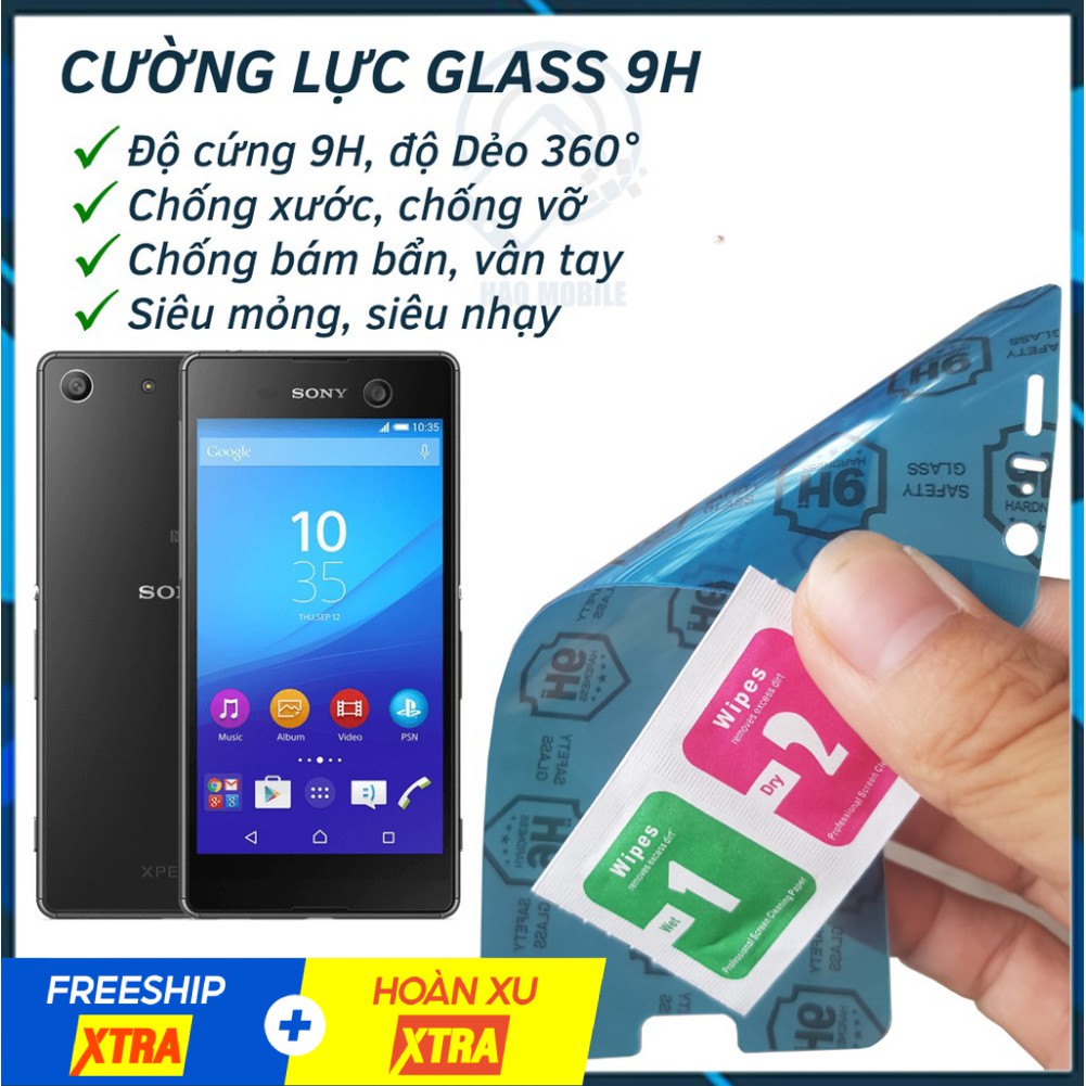 Dán cường lực dẻo nano Sony M5