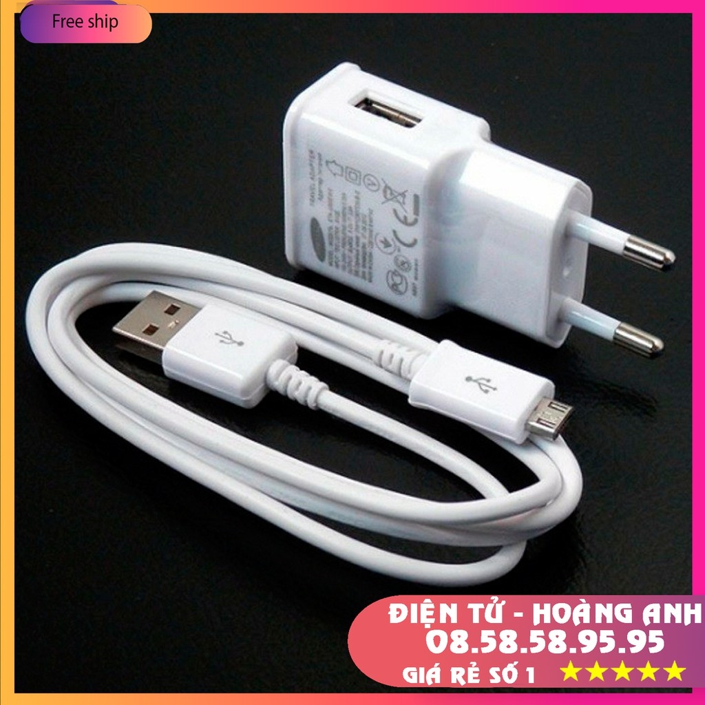 ¤ bộ củ sạc và dây cáp sạc samsung micro usb dùng cho điên thoại androi