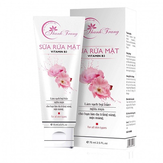 [Thanh Trang] Sữa Rửa Mặt Vitamin B3 Mỹ phẩmThanh Trang