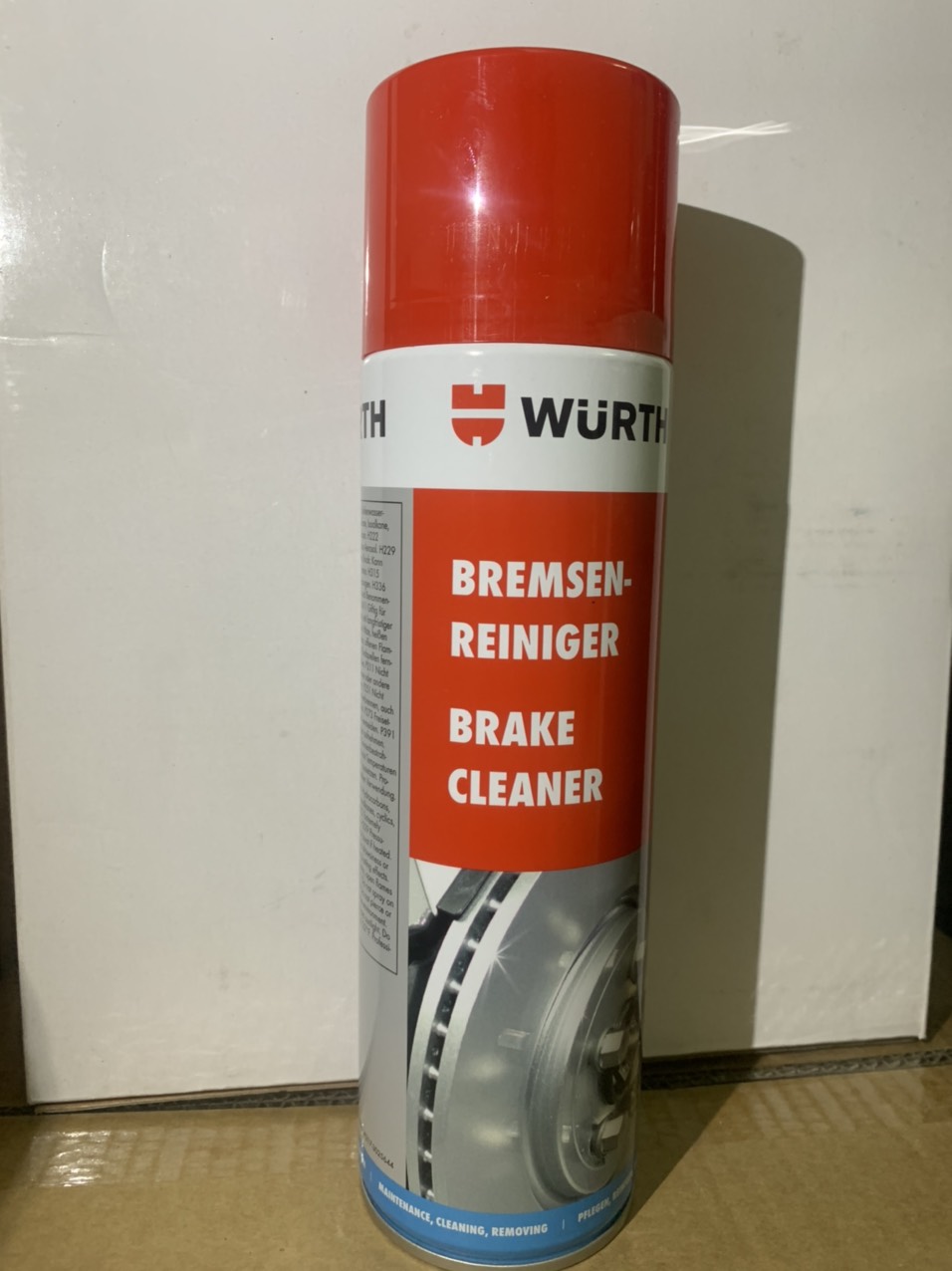 [HCM]Chai xịt vệ sinh thắng  tẩy rữa dầu mỡ ( WURTH Brake Cleaner 500ml )