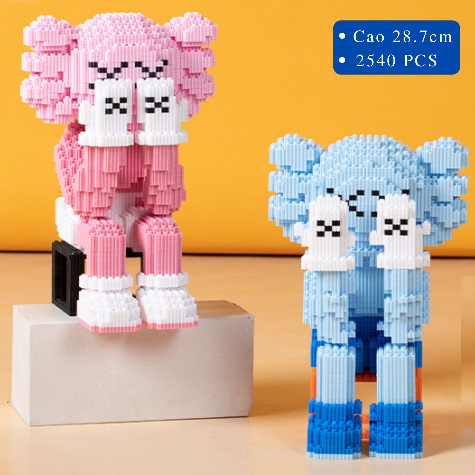 Kaws Mô Hình Lắp Ghép Nhân Vật Kaws