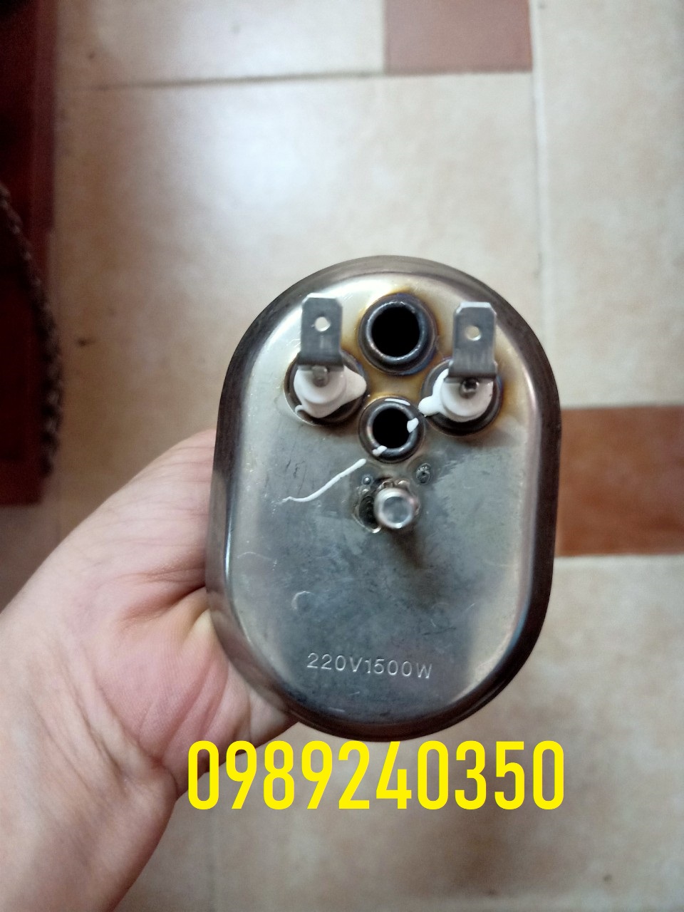 Sợi đốt bình nóng lạnh Apollo đế bầu dục
