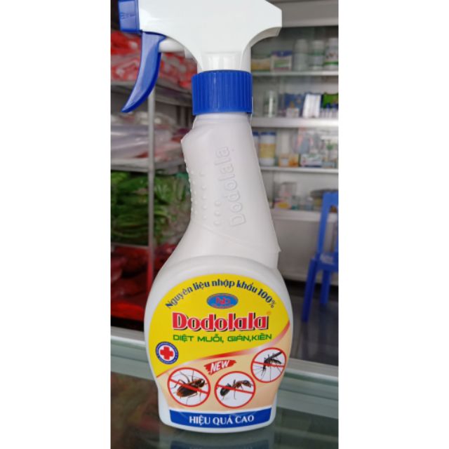 Thuốc diệt MUỖI, GIÁN, KIẾN  DODOLALA dạng xịt tiện dụng 350ml