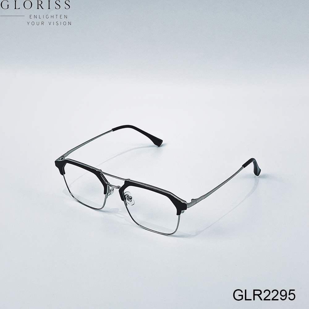 Gọng kính cận Hàn Quốc nam nữ thời trang GLORISS - GLR2295 cắt mắt cận