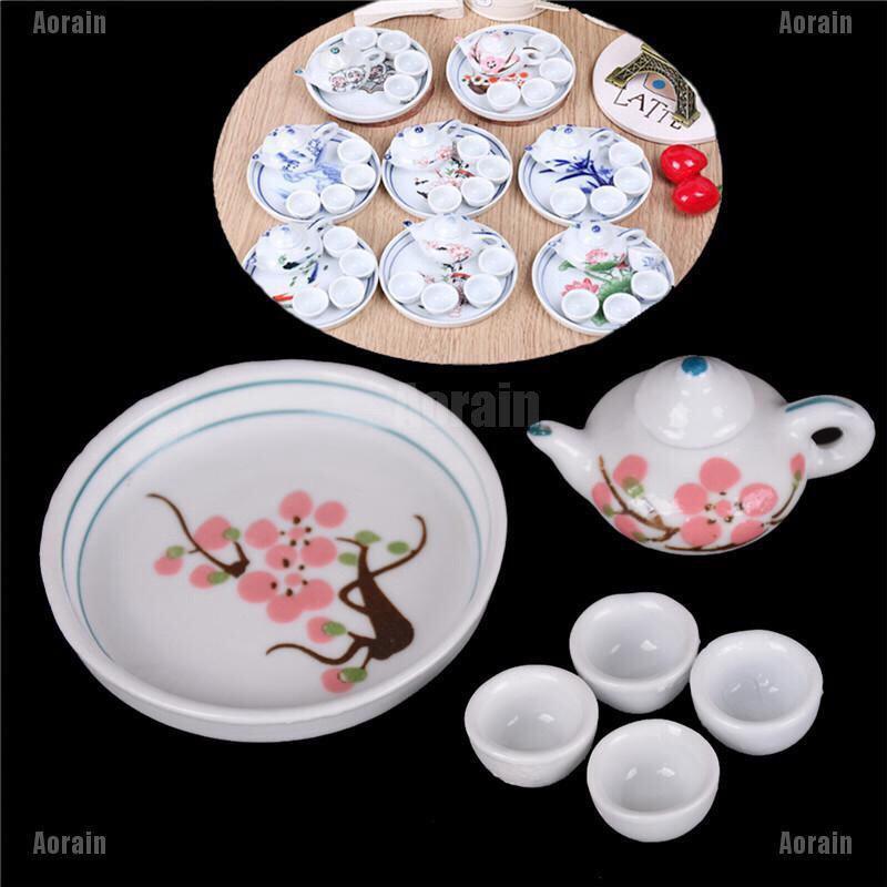 [HCM]BỘ ẤM TRÀ GỐM SỨ MINI TRANG TRÍ ( 65k/ bộ)
