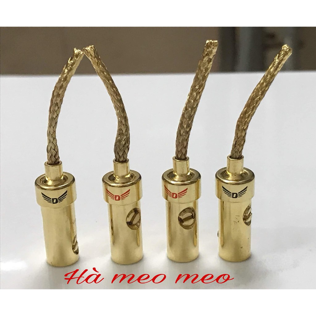 Jack loa mỏ chim mềm đồng mạ vàng ,đơn giá 1 chiếc