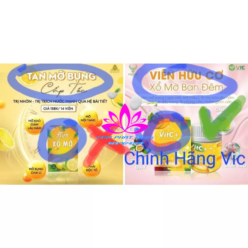 (Hộp 14 viên)Viên Xổ Mỡ, Mỡ đâu Xổ đó. Hàng Vic