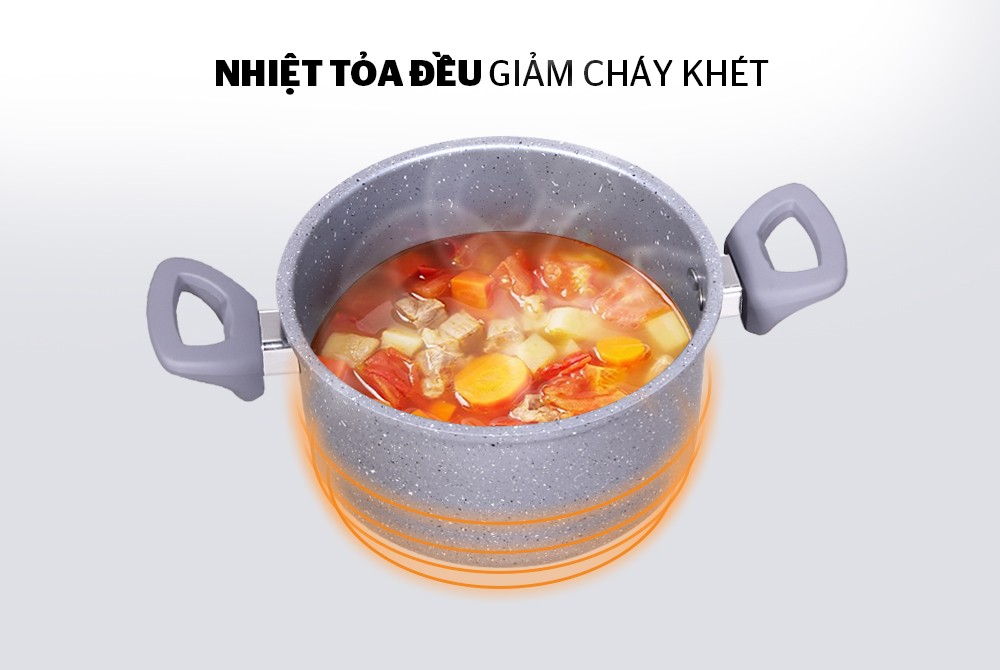 NỒI VÂN ĐÁ ĐÁY TỪ SUNHOUSE