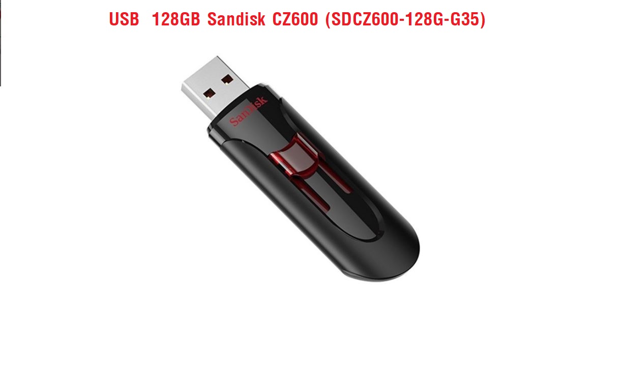 USB 3.0 ( 64GB , 128GB , 256GB ) Sandisk CZ600 (Hàng chính hãng)