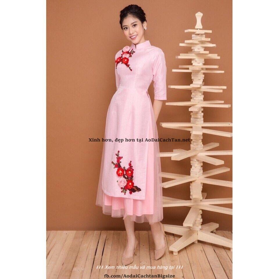 [HCM]Áo dài cách tân mặt tết - QH