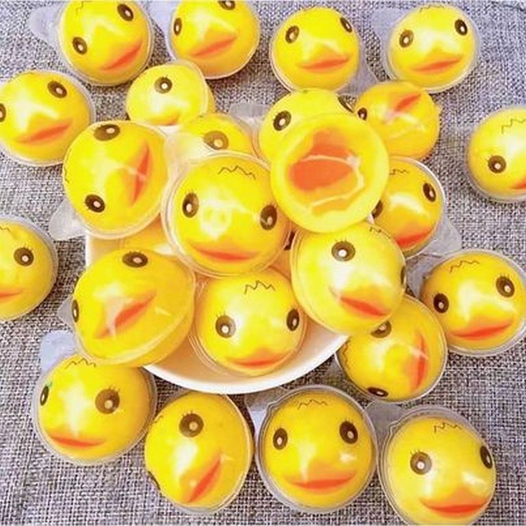 Kẹo Dẻo Con Vịt Vàng Có Nhân -  5 Viên