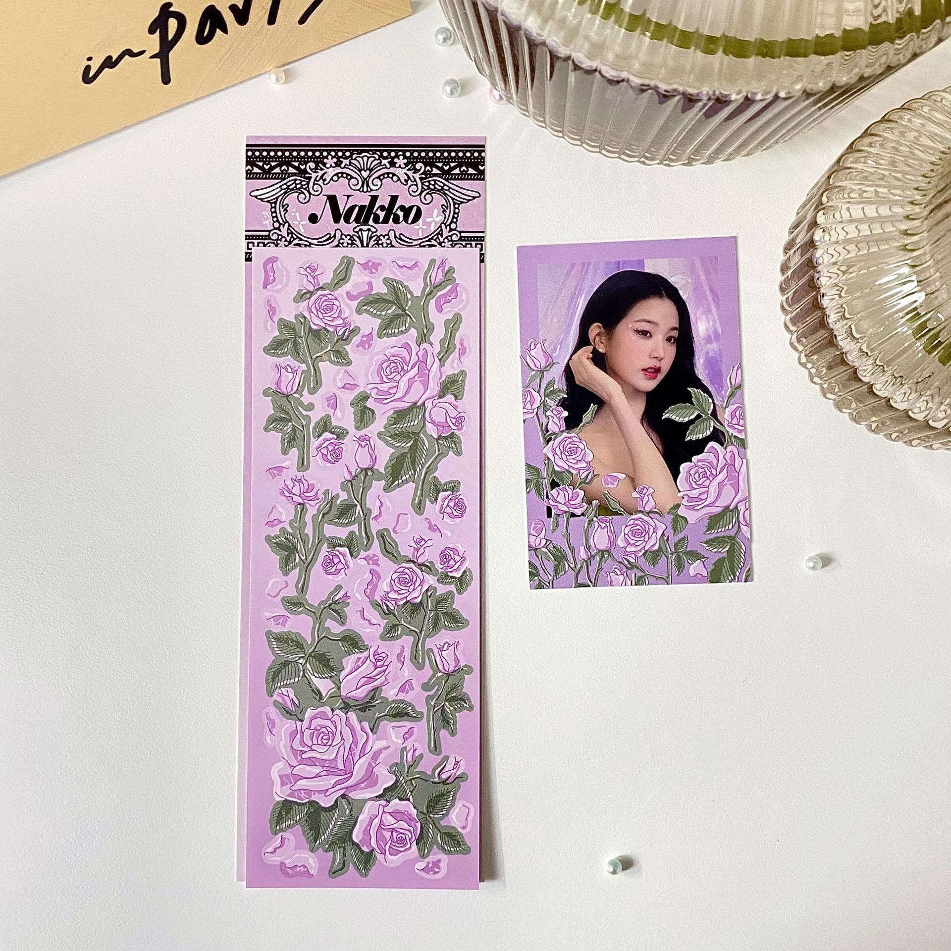 Sticker Hoa Dây Trang Trí Toploader
