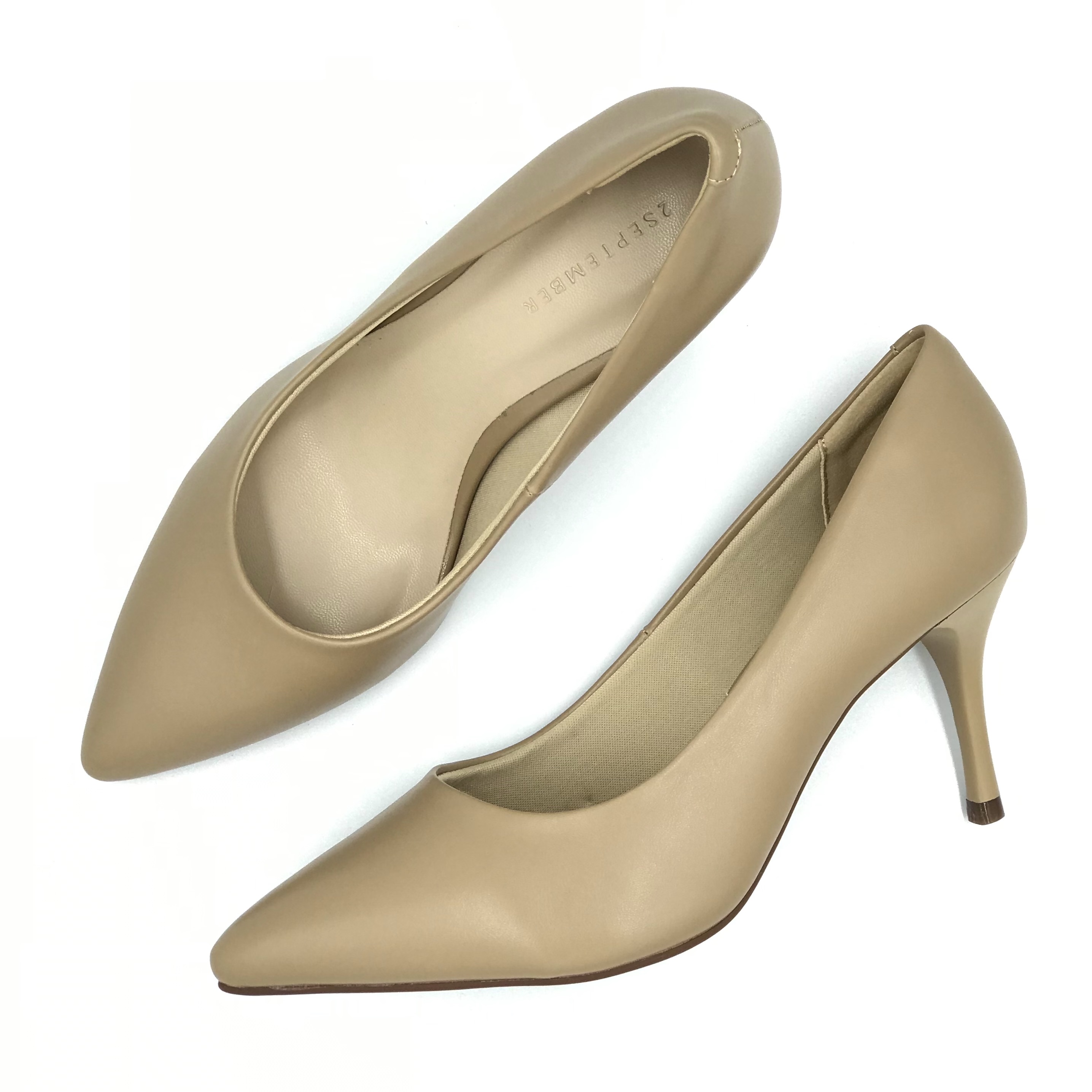 [HCM]Giày cao gót 8cm mũi nhọn 2September Cosmo 8 Beige