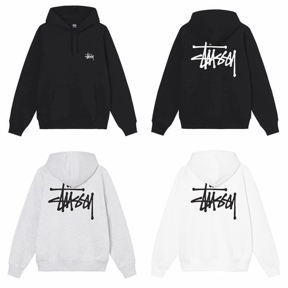 Áo Hoodie Stussy Basic - CÓ SẴN