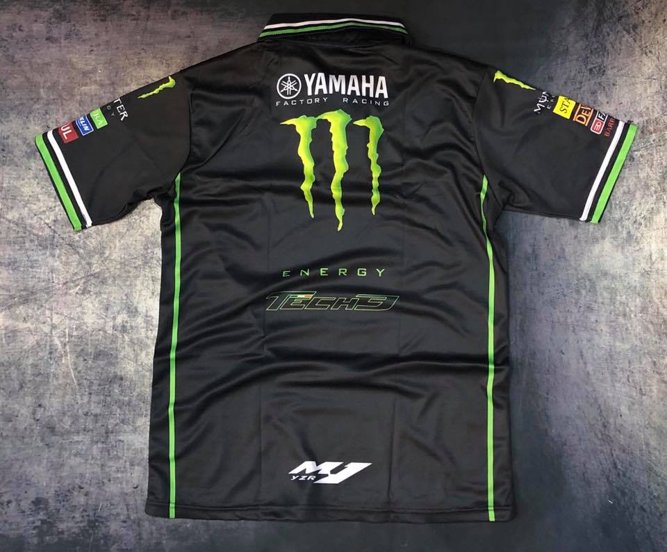 Áo Thun Yamaha Tem Monster Energy Cao Cấp.