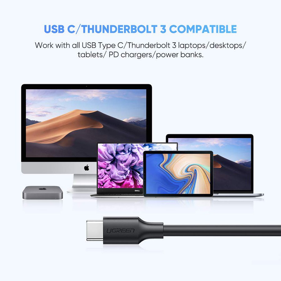 Ugreen 20103 - Cáp USB Type C sang Micro B dài 1m truyền dữ liệu - HapuStore