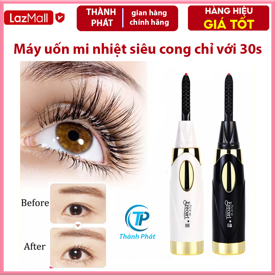 Máy uốn mi nhiệt siêu cong và cong lâu gấp 10 lần kẹp uốn mi thông thường, Uốn mi siêu nhanh, kẹp uốn mi, chuốt mi điện, chuốt mi nhiệt