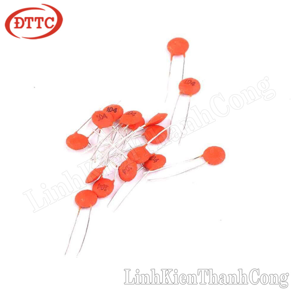 Bộ 10 Chiếc Tụ gốm 104 100nF 50V
