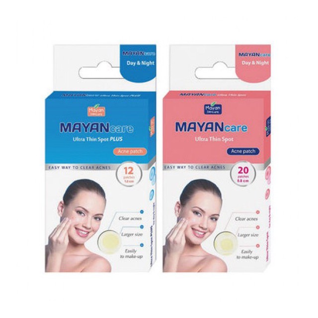 Miếng dán mụn cấp tốc Mayan Care 20 miếng và 12 miếng P043