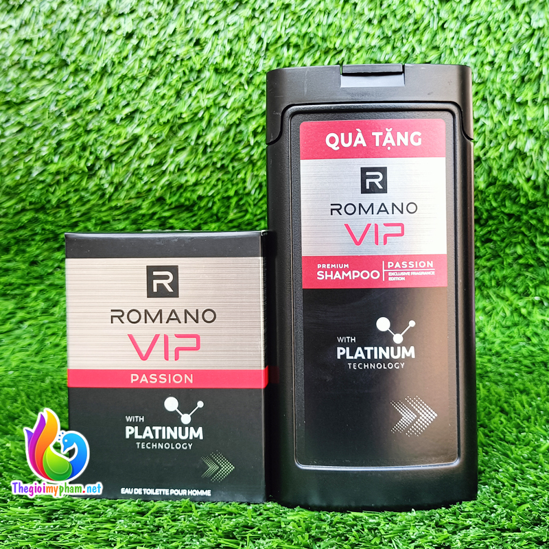 Nước Hoa Romano Vip Passion 50ml/Tặng Gội 150ml