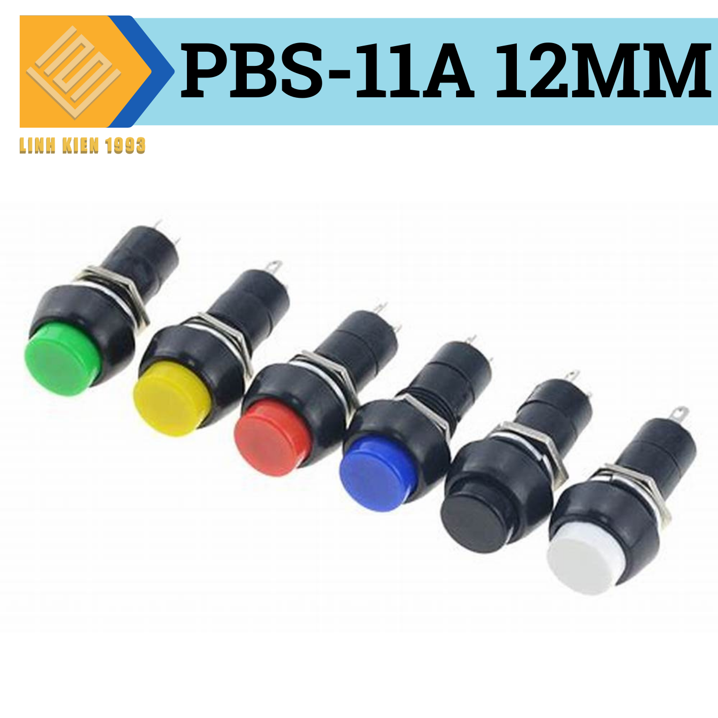 Nút nhấn PBS-11A 12MM