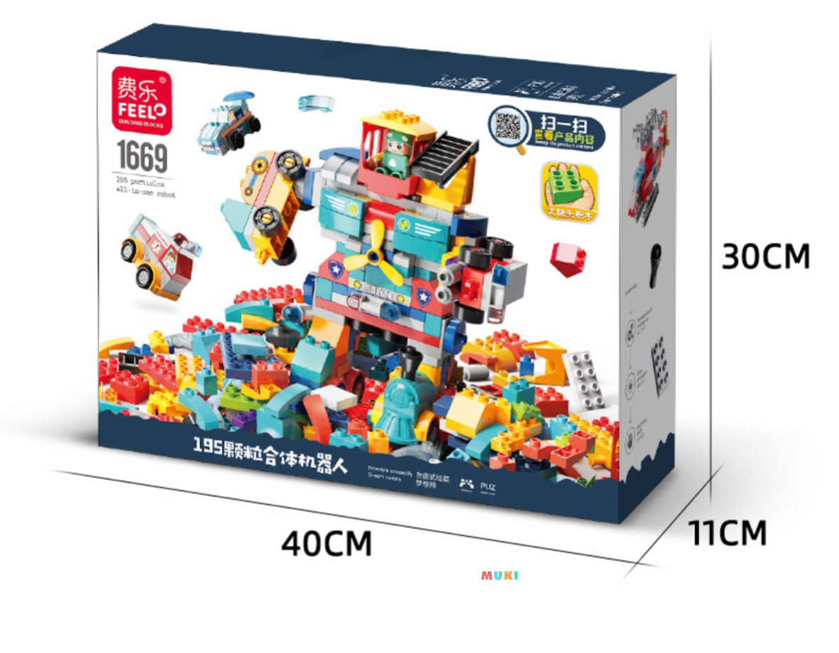 ĐỒ CHƠI LEGO DUPLO 195 CHI TIẾT