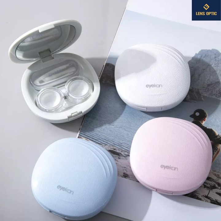 Khay gương Eyekan mini khay ngâm lens và bộ dụng cụ đeo lens - Lens Optic