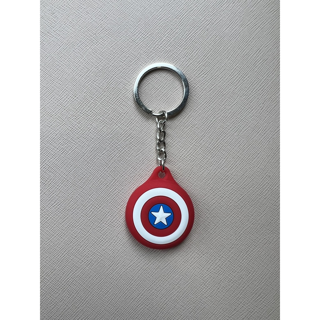 Bao Đựng Bảo Vệ Airtag Khiên Captain Chất Liệu Silicon- Zumi STORE