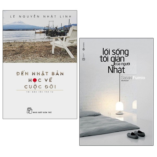Fahasa - bộ sách lối sống tối giản của người nhật + đến nhật bản học về cuộc đời - bộ 2 cuốn