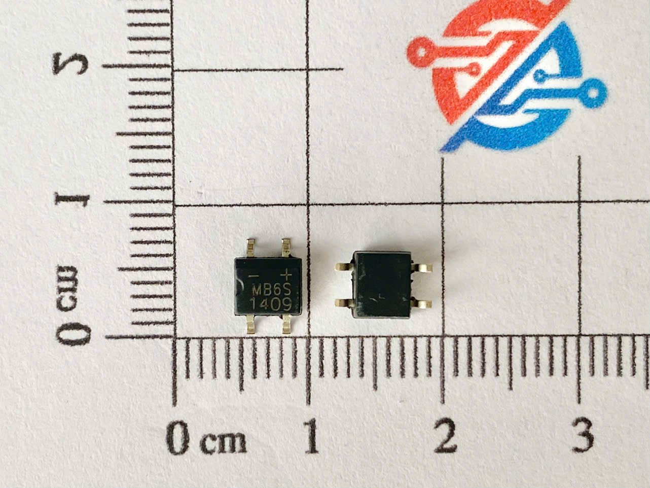 Combo 20 con MB6S Diode Cầu 600V/0.5A