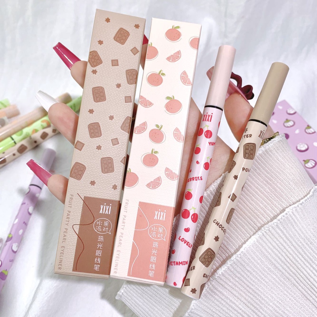 Bút Kẻ Mắt Nhũ Bạc XIXI Glitter No06