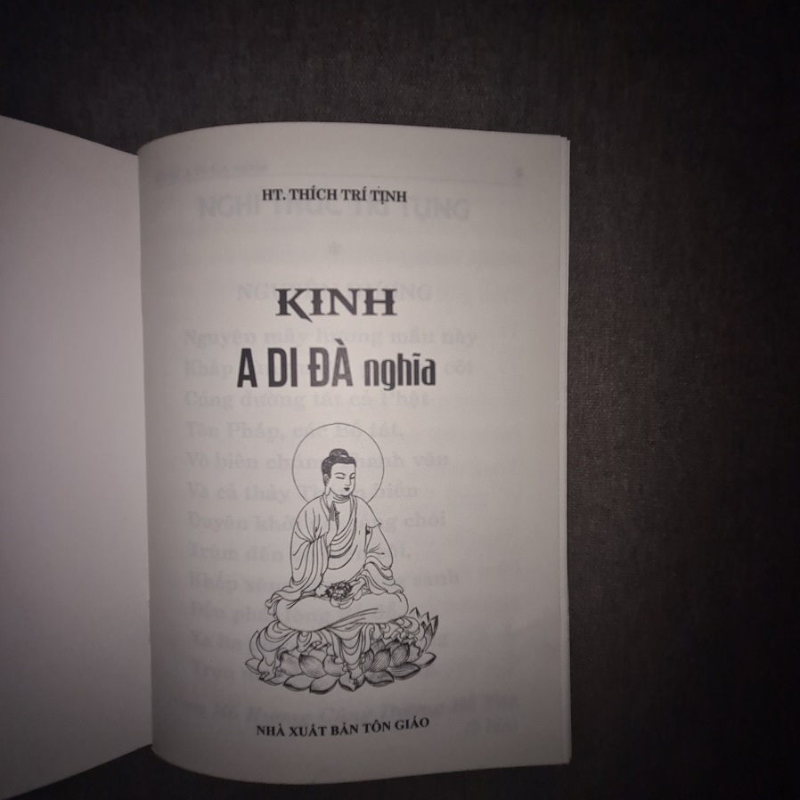 Sách Kinh A Di Đà Nghĩa - HT THÍCH TRÍ TỊNH