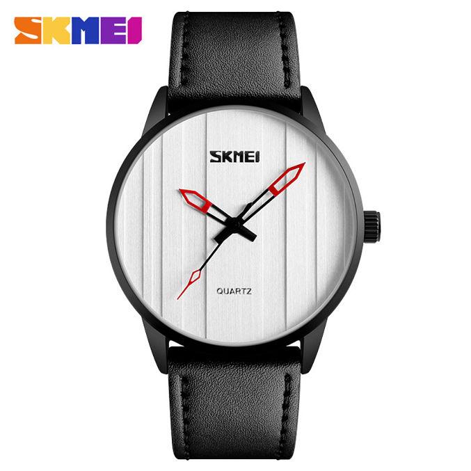 [HCM]Đồng hồ nam dây da SKMEI SK1602