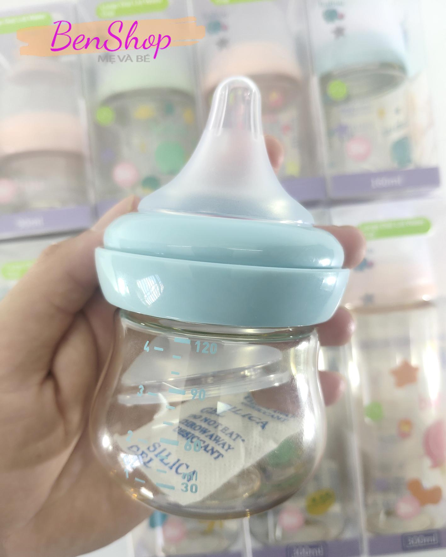 Bình Sữa PPSU Babuu Nhật Bản - tặng kèm 1 núm ty