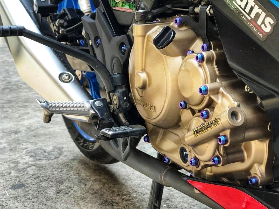 Bộ Ốc Lốc Máy Titan Xe Raider, Satria